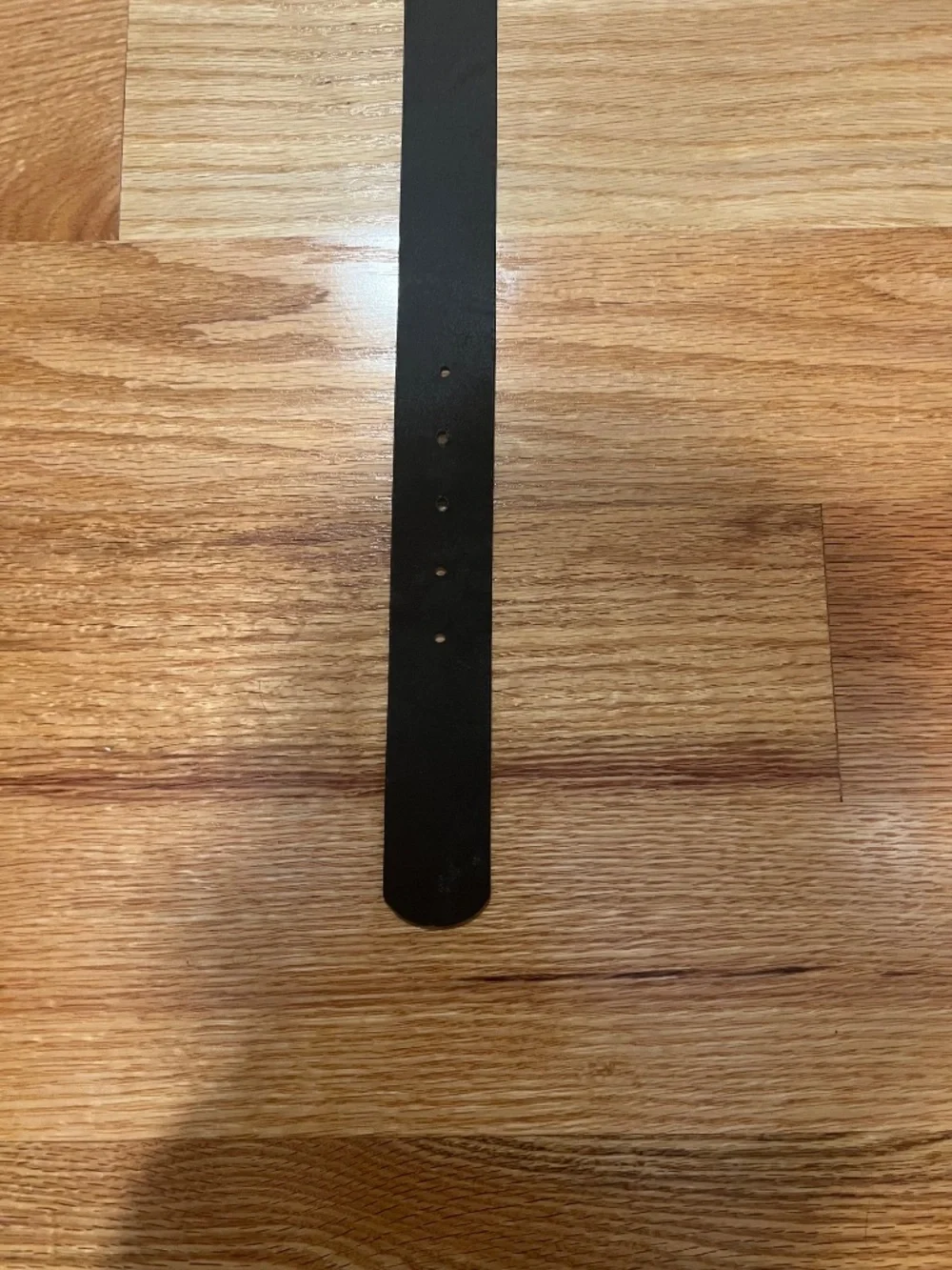 Women's Gap Pu Coated Split Leather Belt in Black Color: Medium
